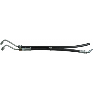 Borgeson | Power Steering Hose Kit 2 Pc Rubber GM Pump to Mustang Conversion Box I-6 Onl