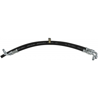 Borgeson | Power Steering Hose Kit 2 Pc Rubber GM Saginaw Pump to 800128 P/S Upgrade Box