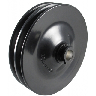 Borgeson | Power Steering Pulley; OEM GM; Steel; 2 Row; Keyway Borgeson Engine Components