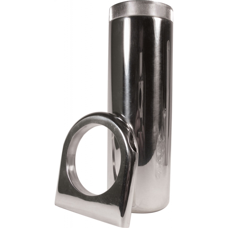 Borgeson | P/S Reservoir Remote Mount Polished Aluminum with Bracket and Hardware