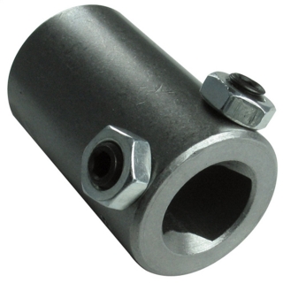 Borgeson | Steering Coupler; Steel; 3/4DD X 3/4 Smooth Bore Borgeson Steering Arms, Rods & Links