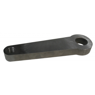 Borgeson | Pitman Arm Fits 122/525/605 Box Bendable Steel Flat 6in. Centers