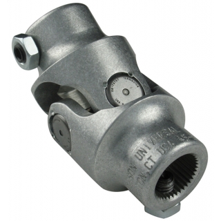 Borgeson | Steering Universal Joint; Aluminum; 3/4 Smooth Bore X 3/4 Smooth Bore Borgeson Steering Arms, Rods & Links