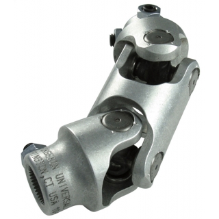 Borgeson | Steering Universal Joint; Double; Aluminum; 3/4 Smooth Bore X 3/4 Smooth Bore Borgeson Steering Arms, Rods & Links