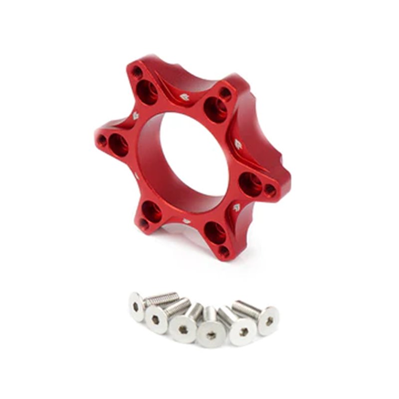 NRG | Logitech (G27 / G920) Short Hub Adapter - 6x70mm (Red) NRG Innovations Steering Wheels