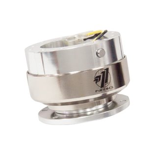 NRG | 2.0 Quick Release - Silver Shinny / Brushed Silver