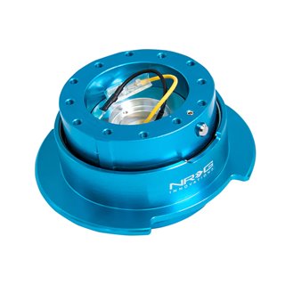 NRG | 2.5 Quick Release - New Blue / Titanium Chrome