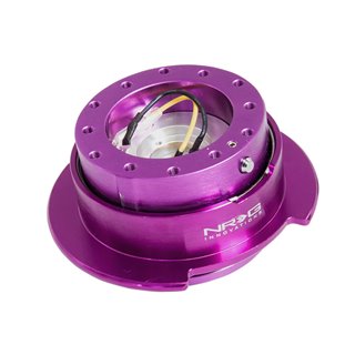 NRG | 2.5 Quick Release - Purple / Purple NRG Innovations Steering Wheels