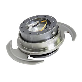 NRG | 3.0 Quick Release - Gun Metal / Gun Metal w/ Handles NRG Innovations Steering Wheels