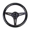 NRG | Classic 310mm Wood Grain Steering Wheel - Black Sparkled Color / Black