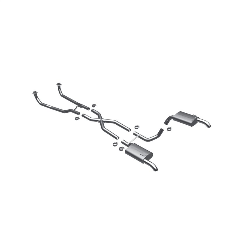 Magnaflow | Street Series Stainless Crossmember-Back System - Corvette Base 5.4L / 5.7L 1968-1973