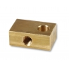 Earls Plumbing | Brass Inverted Flare Brake Adapter Tee