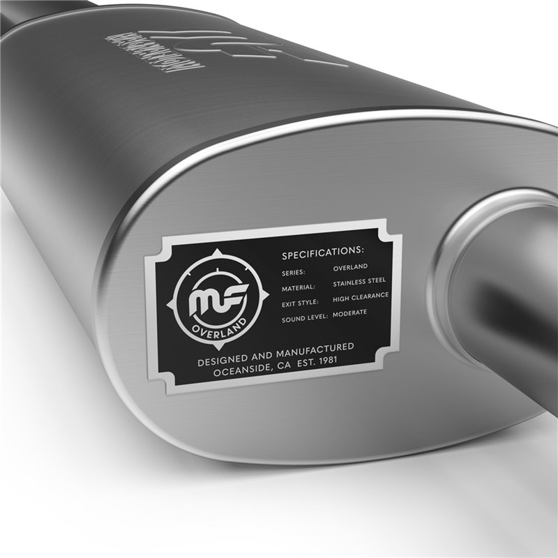 Magnaflow | Overland Series Stainless Cat-Back System - Tundra 3.5T 2022