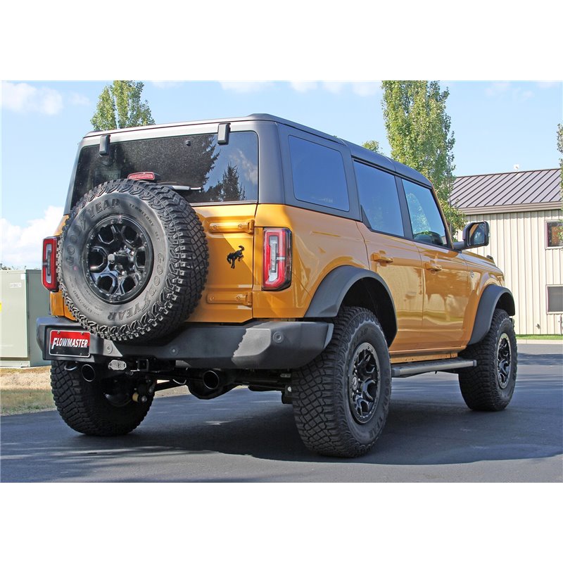 Flowmaster | FlowFX Axle-Back Exhaust - Bronco 2.3T / 2.7T 2021-2023 Flowmaster Axle-Back Exhausts