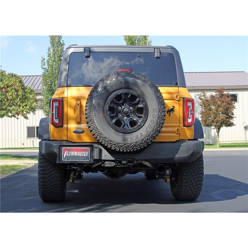 Flowmaster | FlowFX Axle-Back Exhaust - Bronco 2.3T / 2.7T 2021-2022