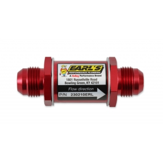 Earls Plumbing | Aluminum In-Line Fuel Filter