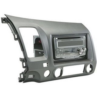 Scosche | Custom Fit ISO Double DIN Or Single DIN w/Pocket Dash Kit - Civic 1.3L / 1.8L / 2.0L 2006-2011