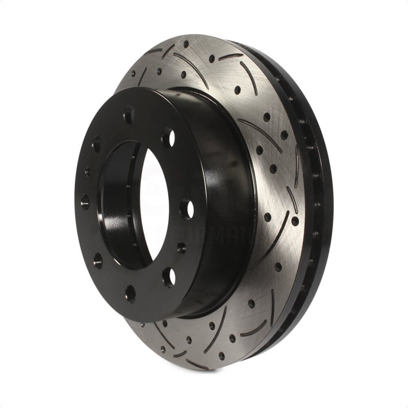 DS-One | Coated Slotted Drilled Disc Brake Rotor - Front - Cadillac / Chevrolet / GMC / Hummer 2000-2013