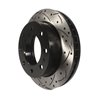 DS-One | Coated Slotted Drilled Disc Brake Rotor - Front - Cadillac / Chevrolet / GMC / Hummer 2000-2013
