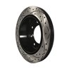 DS-One | Coated Slotted Drilled Disc Brake Rotor - Rear