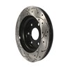 DS-One | Coated Slotted Drilled Disc Brake Rotor - Front - Buick / Chevrolet / GMC / Saturn 3.6L 2007-2017