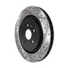 DS-One | Coated Slotted Drilled Disc Brake Rotor - Rear - CTS / Camaro 6.2L 2009-2022