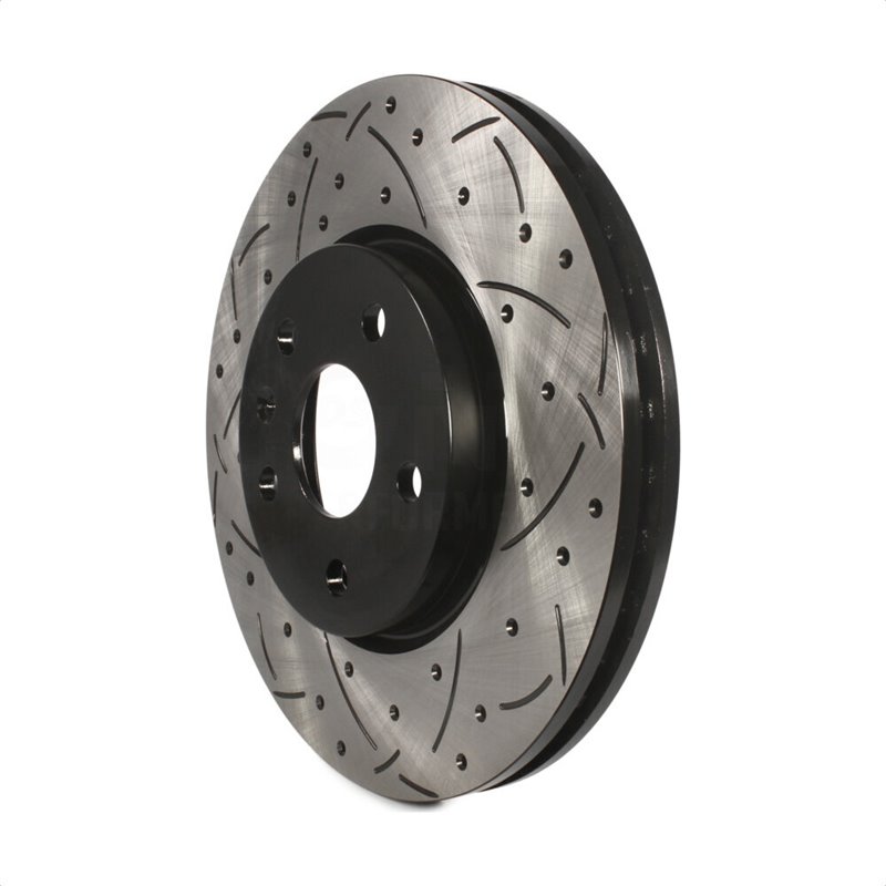 DS-One | Coated Slotted Drilled Disc Brake Rotor - Front - Buick / Chevrolet / GMC 2010-2021