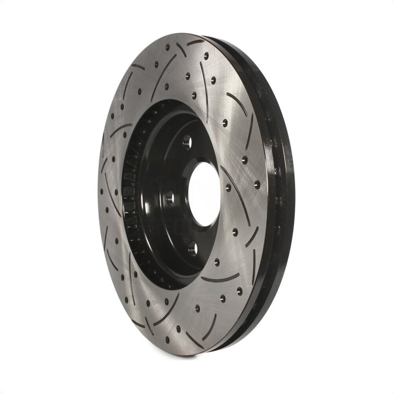 DS-One | Coated Slotted Drilled Disc Brake Rotor - Front - Buick / Chevrolet / GMC 2010-2021