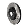 DS-One | Coated Slotted Drilled Disc Brake Rotor - Front - SRX / 9-4X 2010-2016 DS-One Brake Rotors