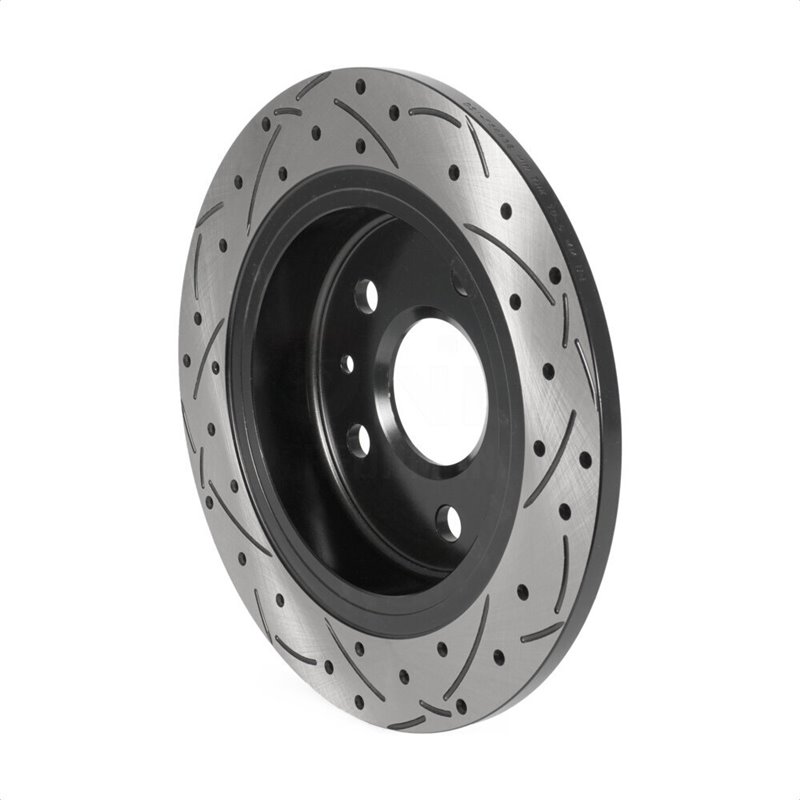 DS-One | Coated Slotted Drilled Disc Brake Rotor - Rear - LaCrosse / Regal / Malibu / Malibu Limited 2011-2017 DS-One Brake R...