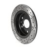 DS-One | Coated Slotted Drilled Disc Brake Rotor - Rear - LaCrosse / Regal / Malibu / Malibu Limited 2011-2017 DS-One Brake R...