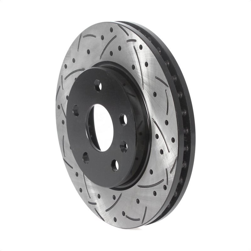 DS-One | Coated Slotted Drilled Disc Brake Rotor - Front - LaCrosse / Regal / Malibu / Malibu Limited 2011-2017