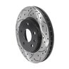 DS-One | Coated Slotted Drilled Disc Brake Rotor - Front - LaCrosse / Regal / Malibu / Malibu Limited 2011-2017