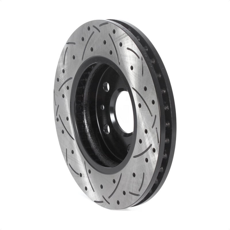 DS-One | Coated Slotted Drilled Disc Brake Rotor - Front - LaCrosse / Regal / Malibu / Malibu Limited 2011-2017