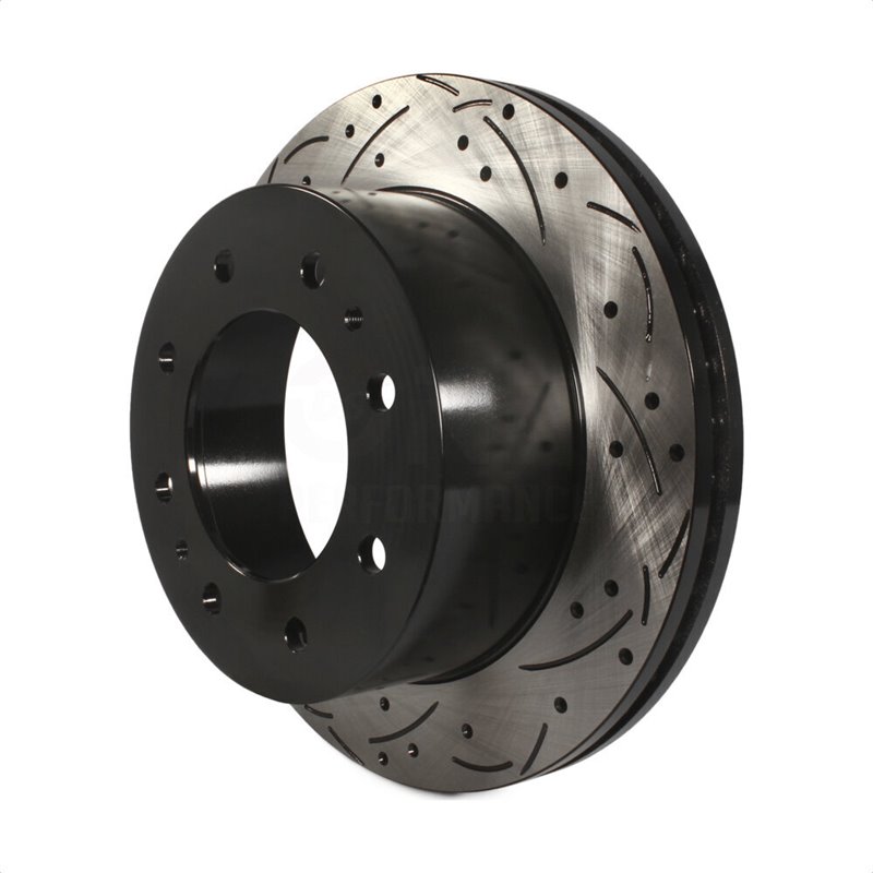 DS-One | Coated Slotted Drilled Disc Brake Rotor - Rear - Chevrolet / GMC 2011-2023