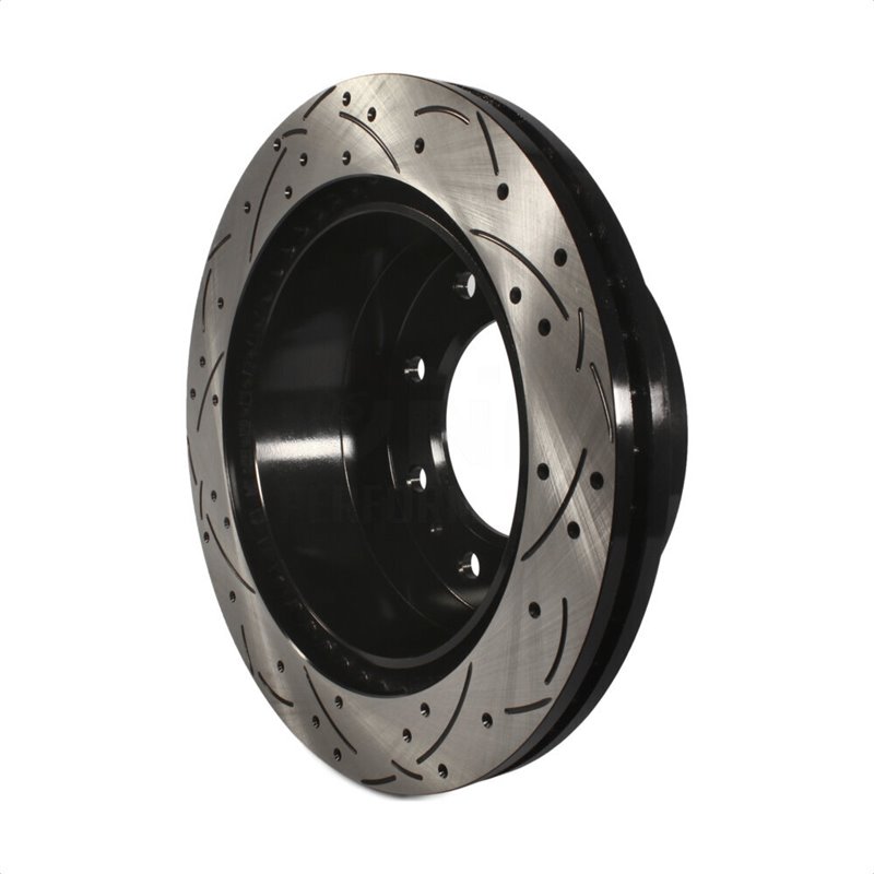 DS-One | Coated Slotted Drilled Disc Brake Rotor - Rear - Chevrolet / GMC 2011-2023