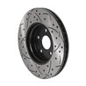 DS-One | Coated Slotted Drilled Disc Brake Rotor - Front - Encore / Sonic / Trax 2013-2022