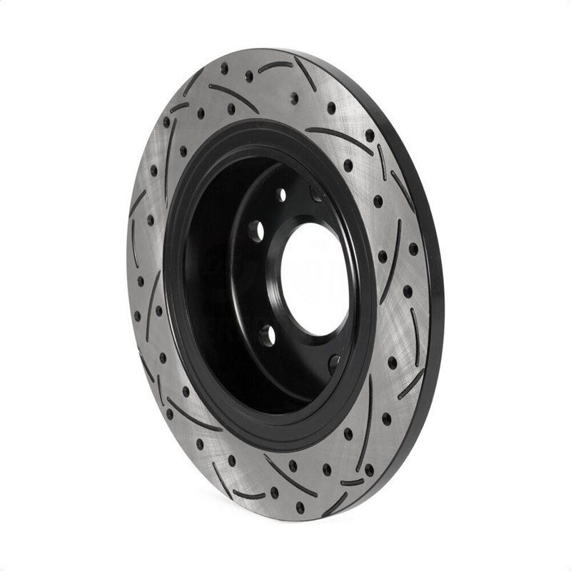 DS-One | Coated Slotted Drilled Disc Brake Rotor - Rear - Buick / Chevrolet / GMC 2016-2023