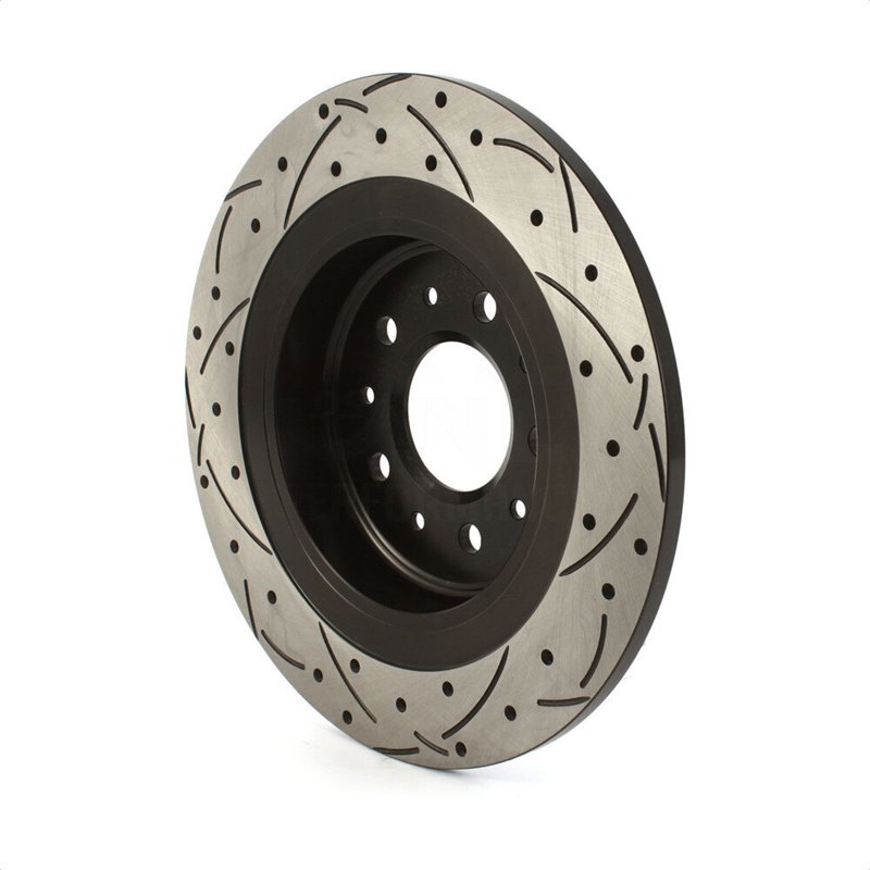DS-One | Coated Slotted Drilled Disc Brake Rotor - Rear - Envision 2.0T / 2.5L 2016-2018