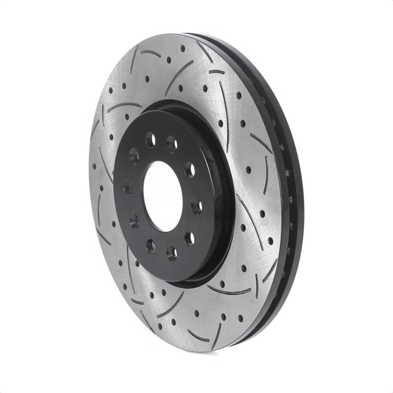 DS-One | Coated Slotted Drilled Disc Brake Rotor - Front - Buick / Chevrolet / GMC 2016-2021
