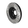 DS-One | Coated Slotted Drilled Disc Brake Rotor - Front - Colorado / Canyon 2015-2020