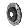 DS-One | Coated Slotted Drilled Disc Brake Rotor - Rear - Buick / Cadillac / Chevrolet / GMC 2017-2023