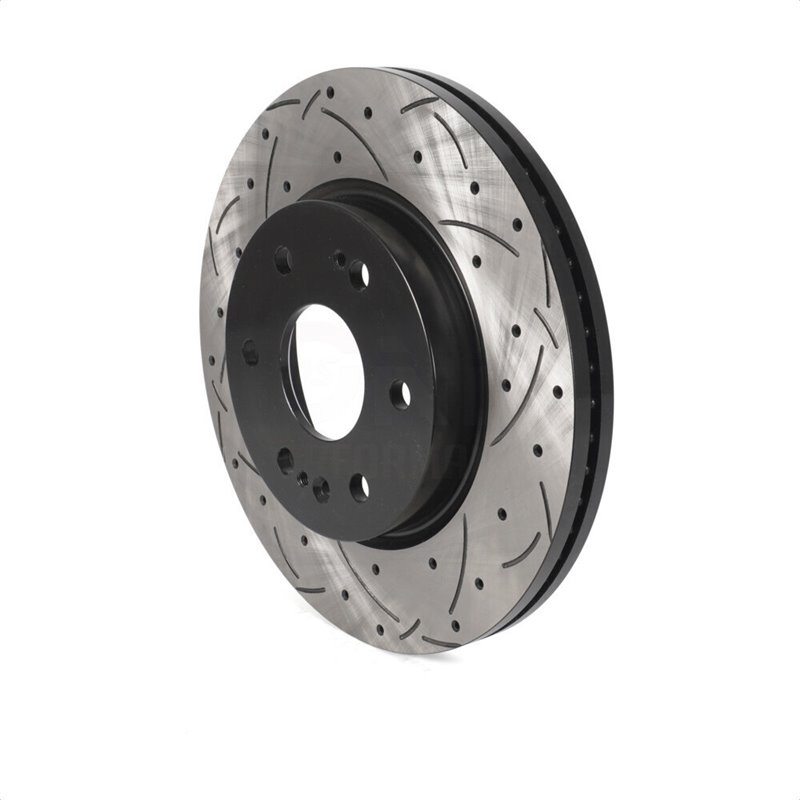 DS-One | Coated Slotted Drilled Disc Brake Rotor - Front - Cadillac / Chevrolet / GMC 2019-2022 DS-One Brake Rotors