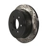 DS-One | Coated Slotted Drilled Disc Brake Rotor - Rear - F-150 / Mark LT 2004-2011