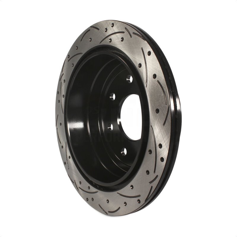 DS-One | Coated Slotted Drilled Disc Brake Rotor - Rear - F-150 / Mark LT 2004-2011