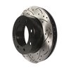 DS-One | Coated Slotted Drilled Disc Brake Rotor - Front - F-250 / F-350 2005-2013