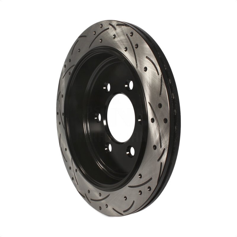 DS-One | Coated Slotted Drilled Disc Brake Rotor - Rear - Expedition / Navigator 3.5T / 5.4L 2007-2017