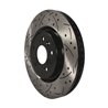 DS-One | Coated Slotted Drilled Disc Brake Rotor - Front - Ford / Lincoln 2009-2019
