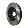 DS-One | Coated Slotted Drilled Disc Brake Rotor - Front - Ford / Lincoln 2009-2019