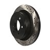 DS-One | Coated Slotted Drilled Disc Brake Rotor - Rear - F-150 2012-2020 DS-One Brake Rotors